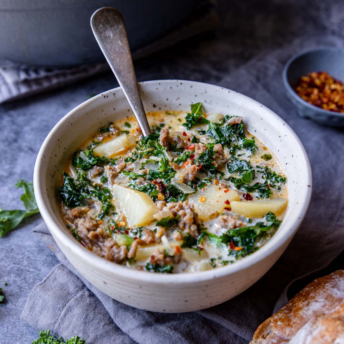 kale soup with sausage 2