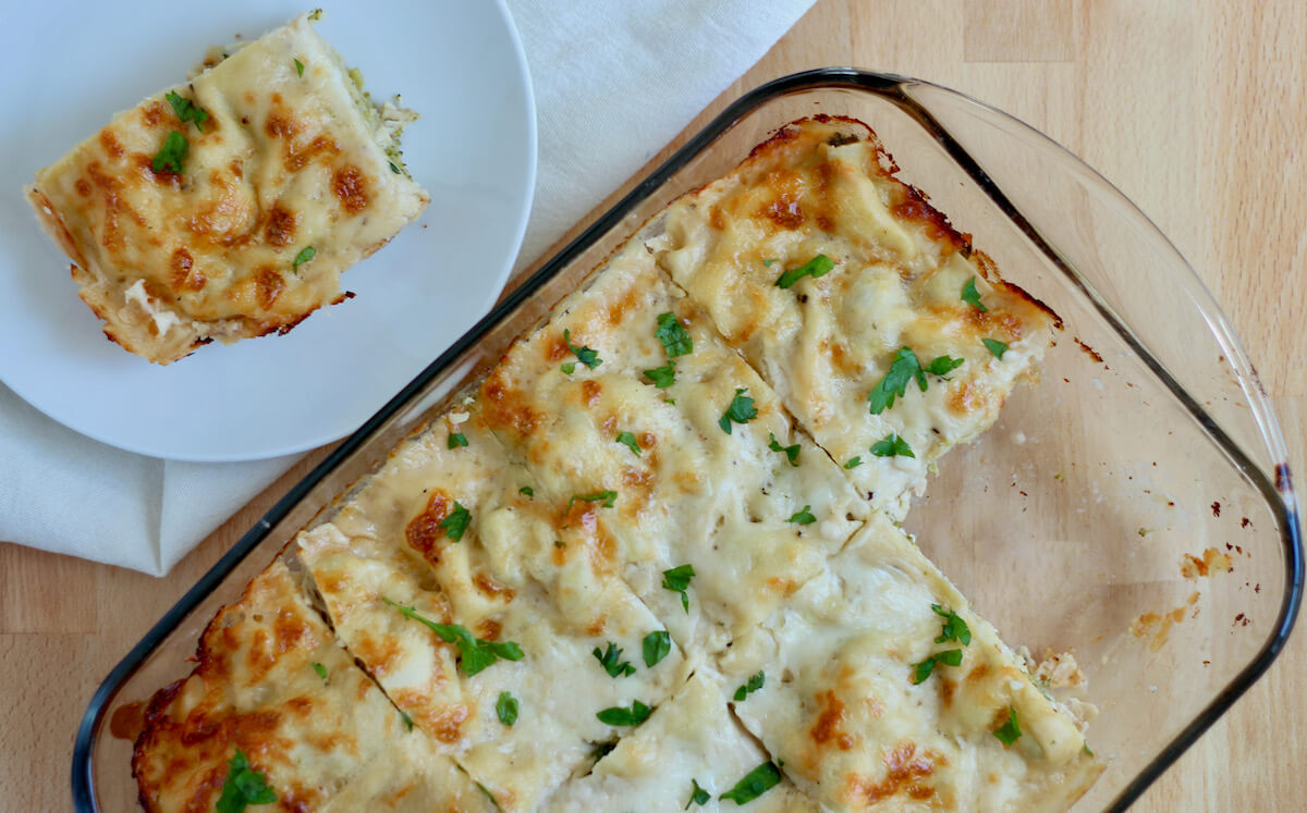 lasagne with broccoli