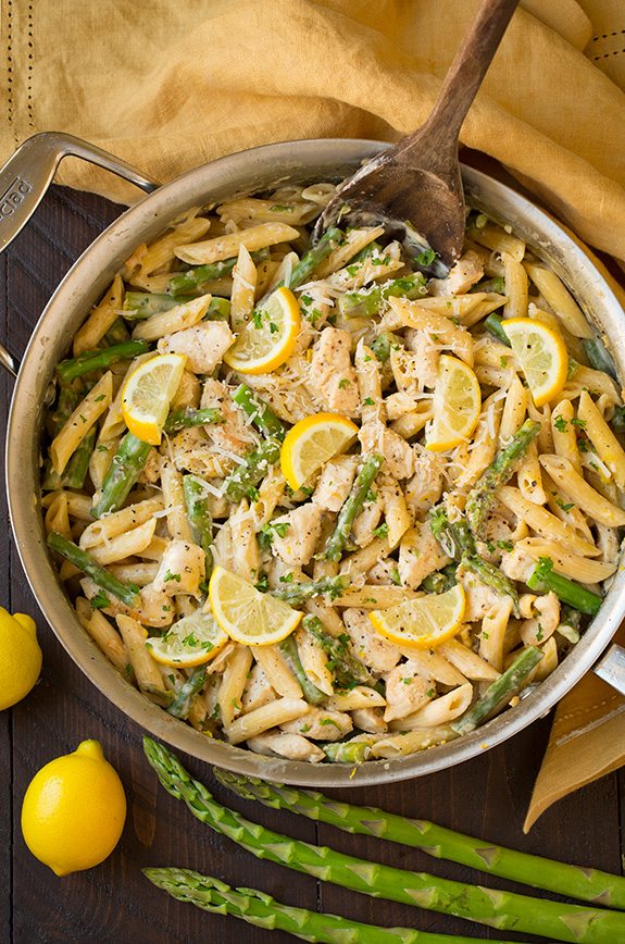 lemon pasta with chicken