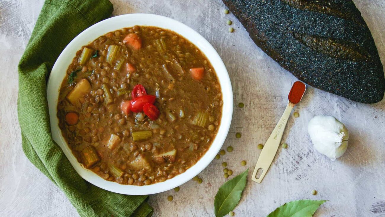 lentil soup with smoked 1