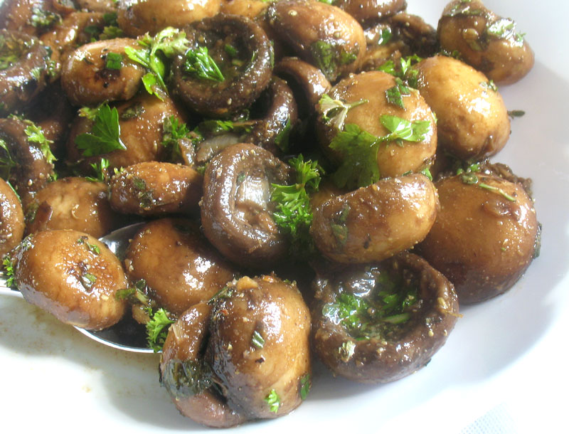 marinated mushrooms 1