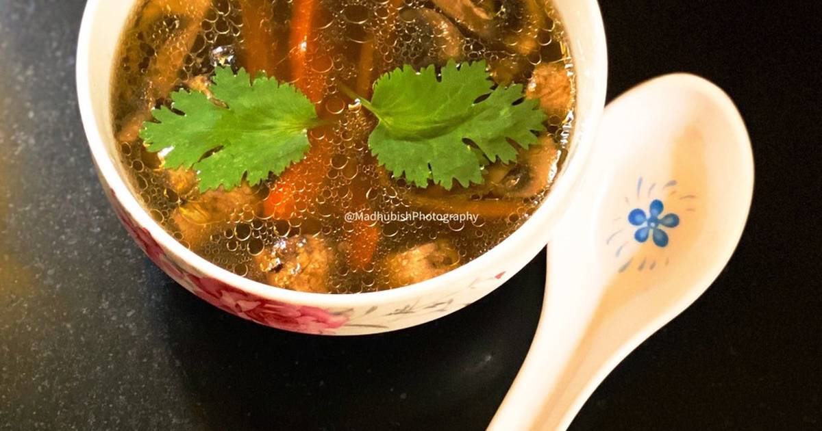 mushroom sour soup