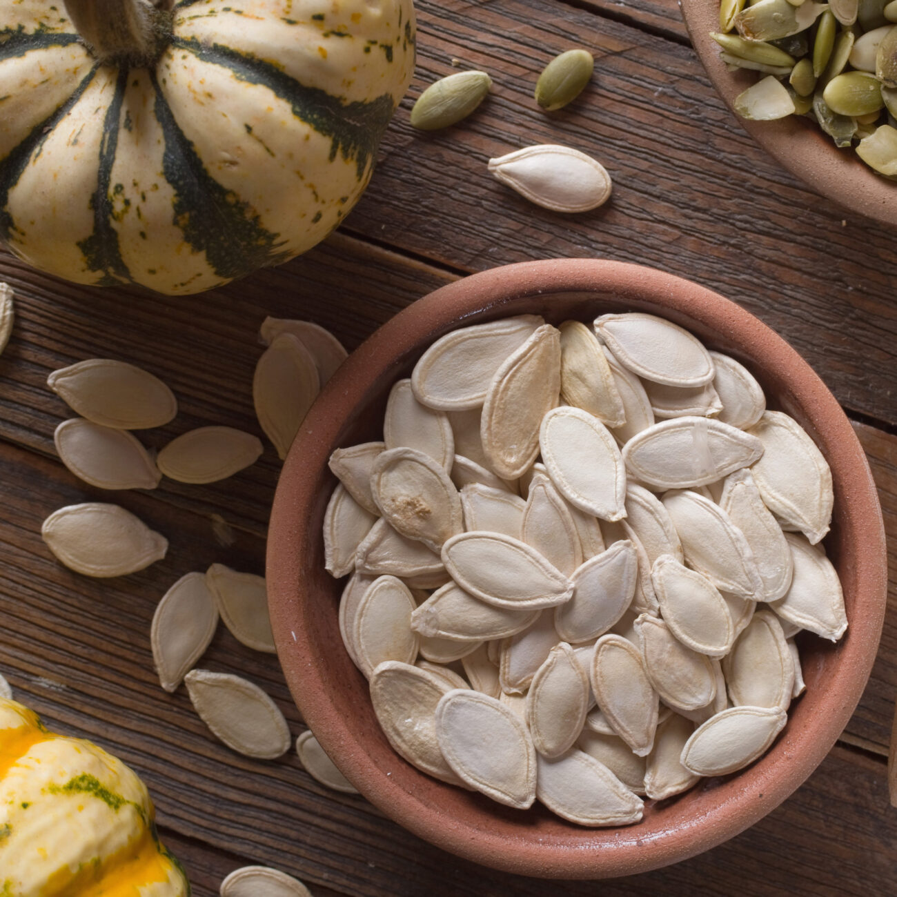 olive spread with pumpkin seeds