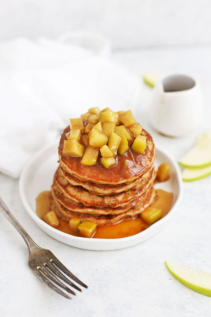 pancakes made from apples