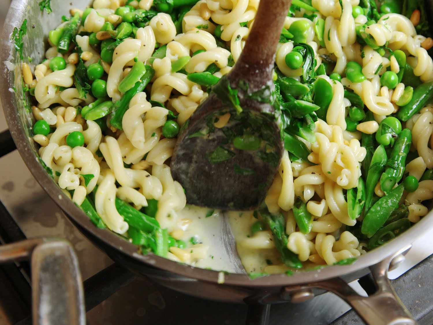 pasta with spring vegetable recipes