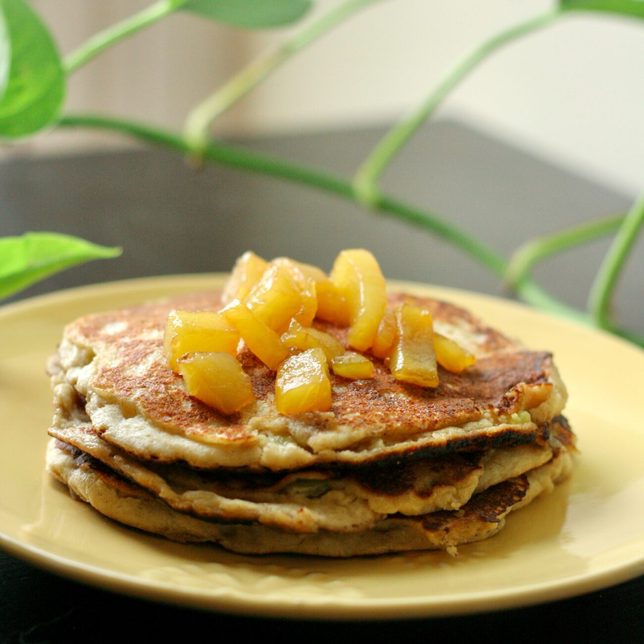 pineapple banana pancakes