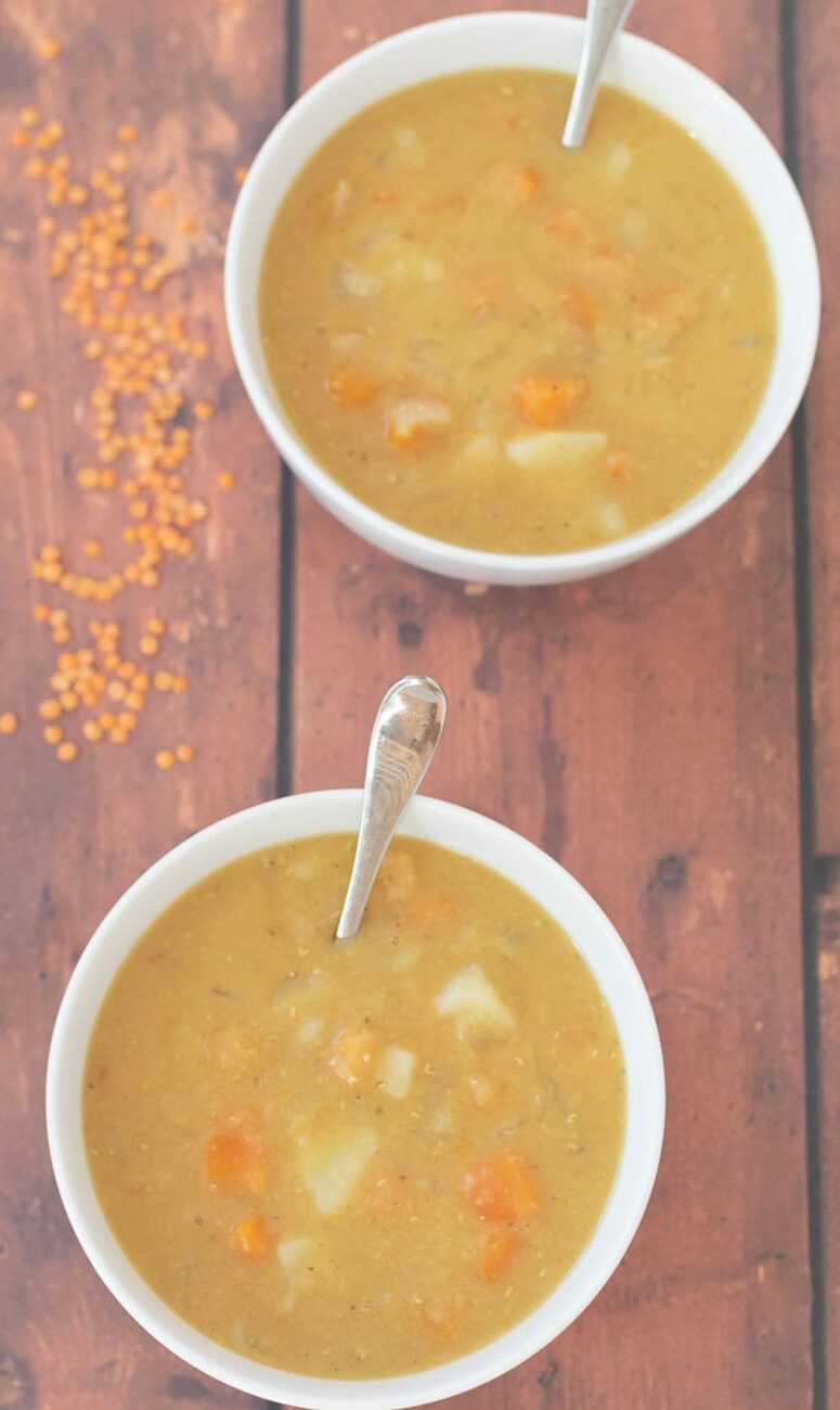 plain lentil soup