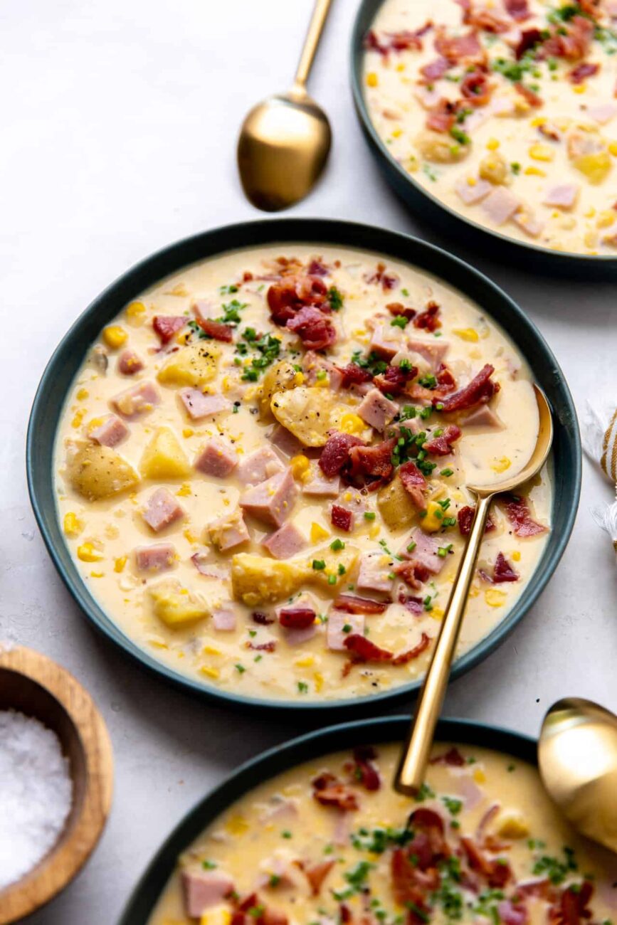 potato soup with corn and beef 1