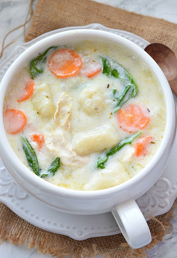 potato soup with gnocchi 1