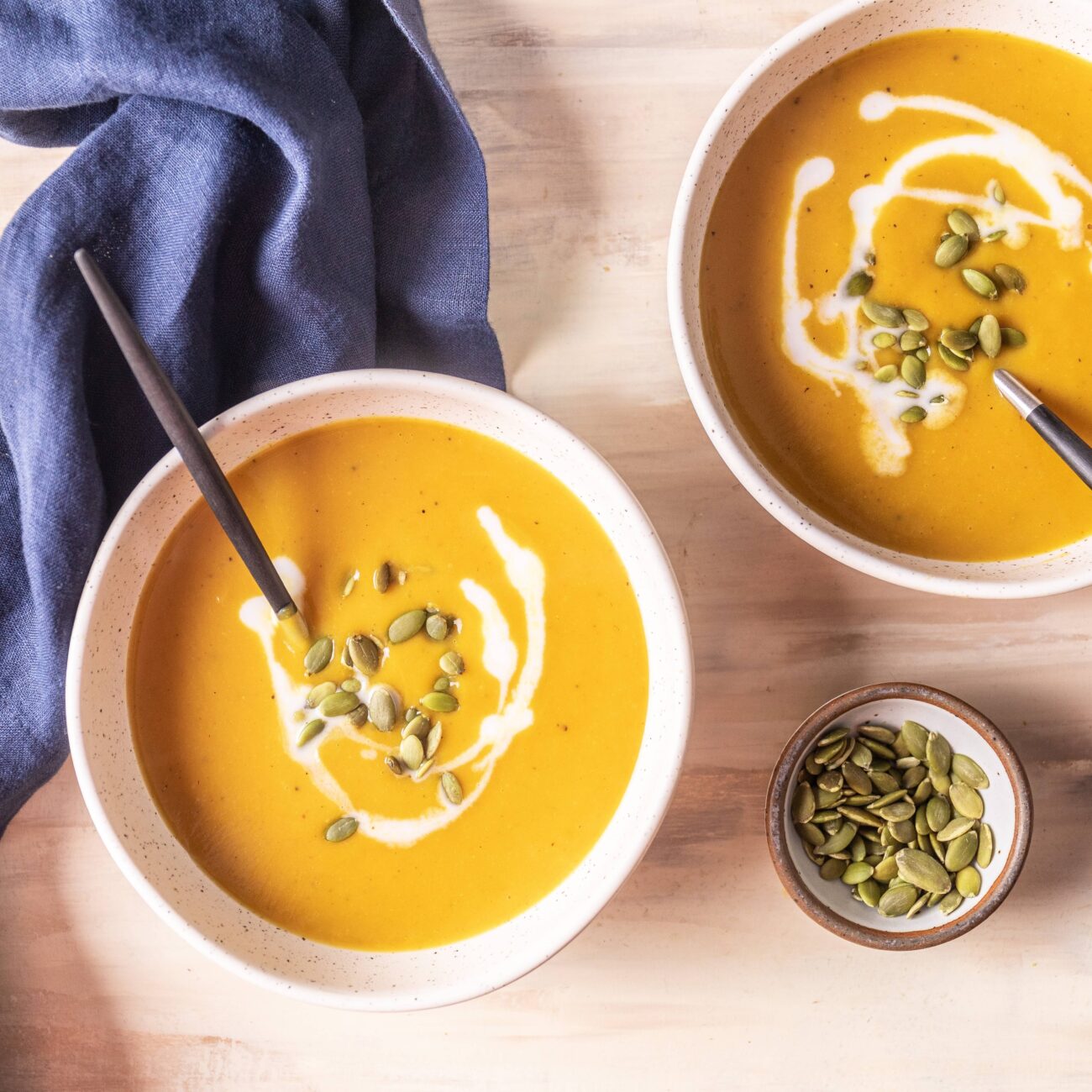 pumpkin soup from butternut squash