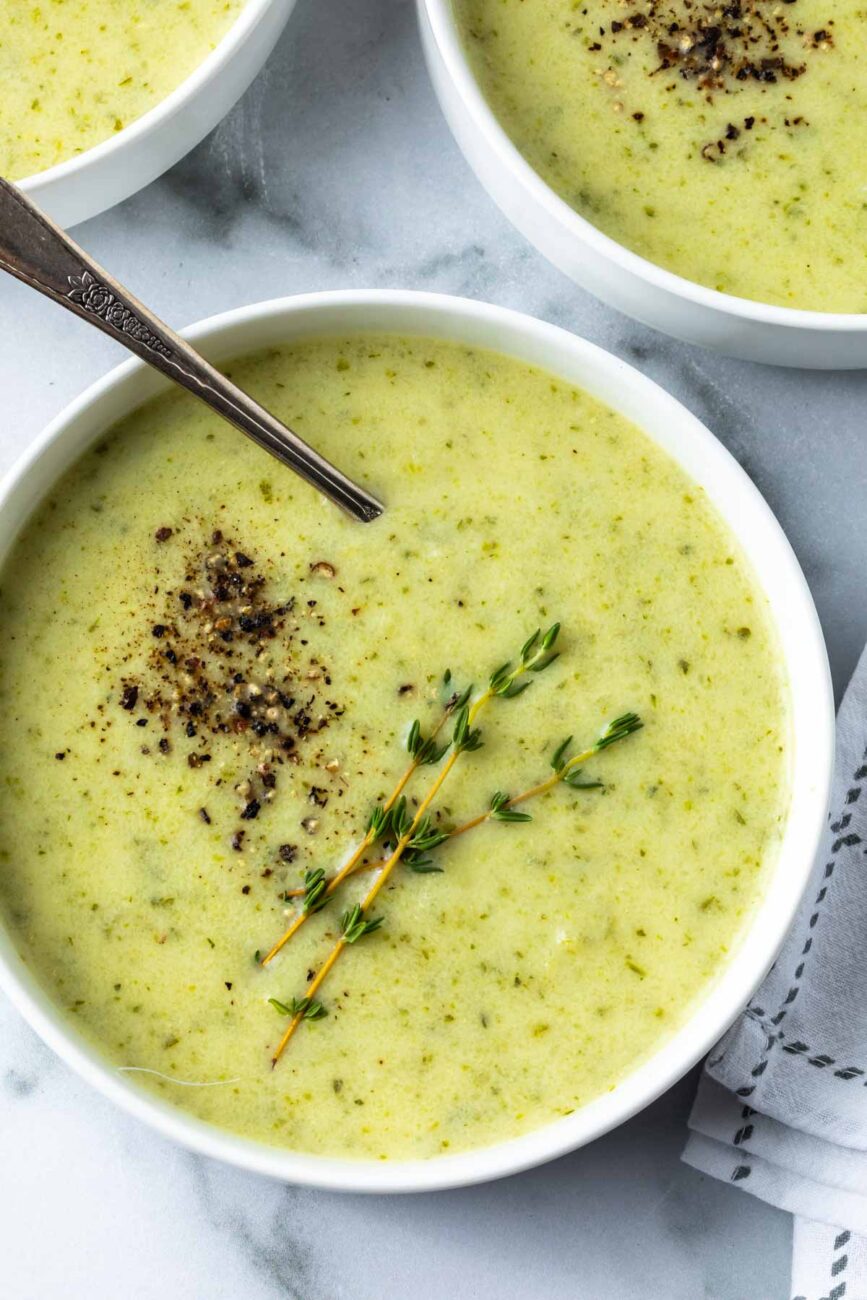 quick zucchini soup