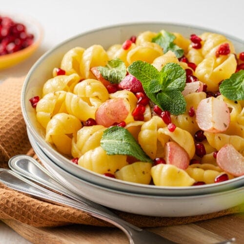 radish pasta salad