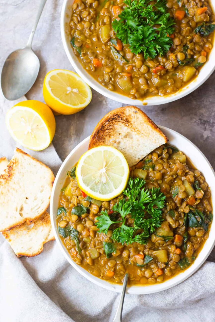 rich lentil soup