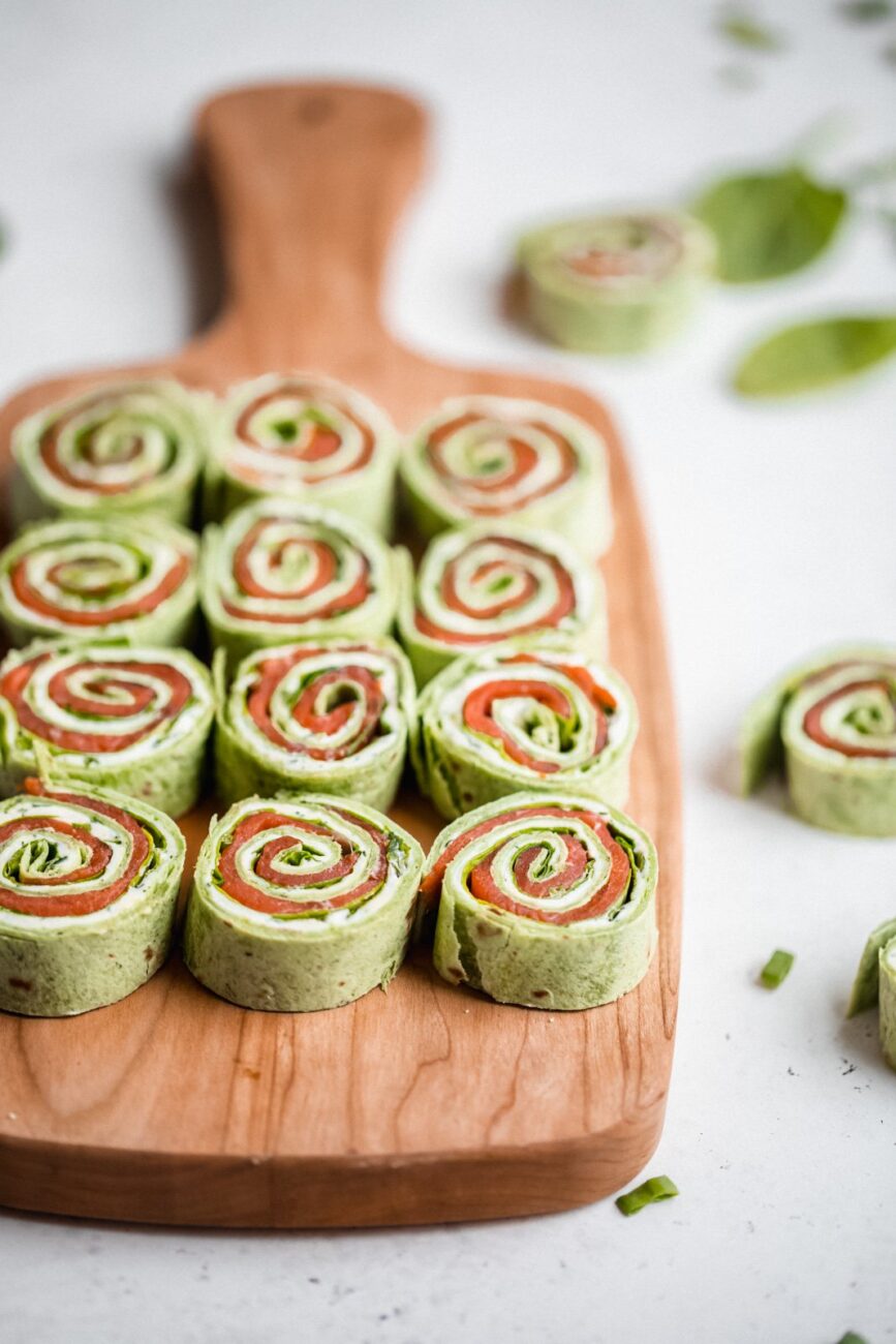 salmon rolls