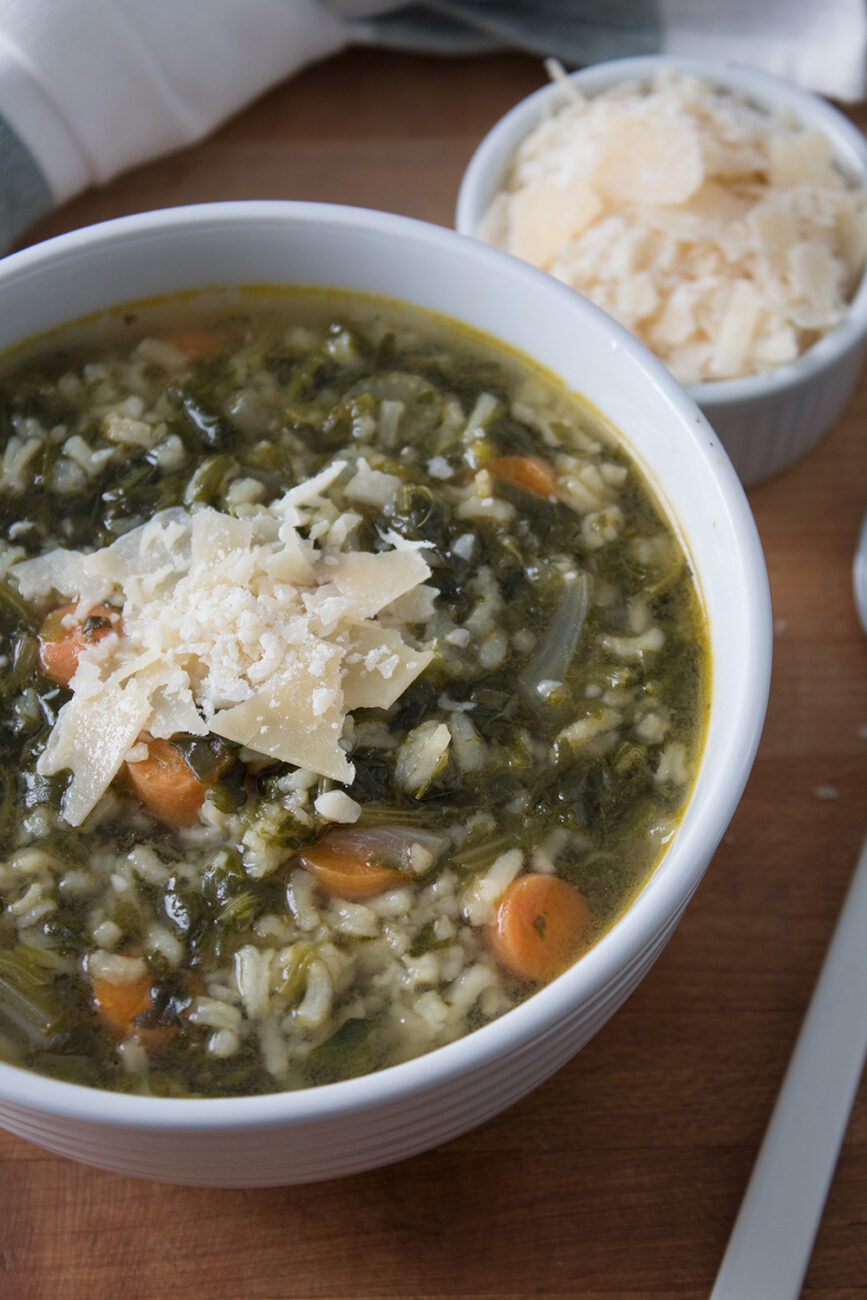 simple spinach soup