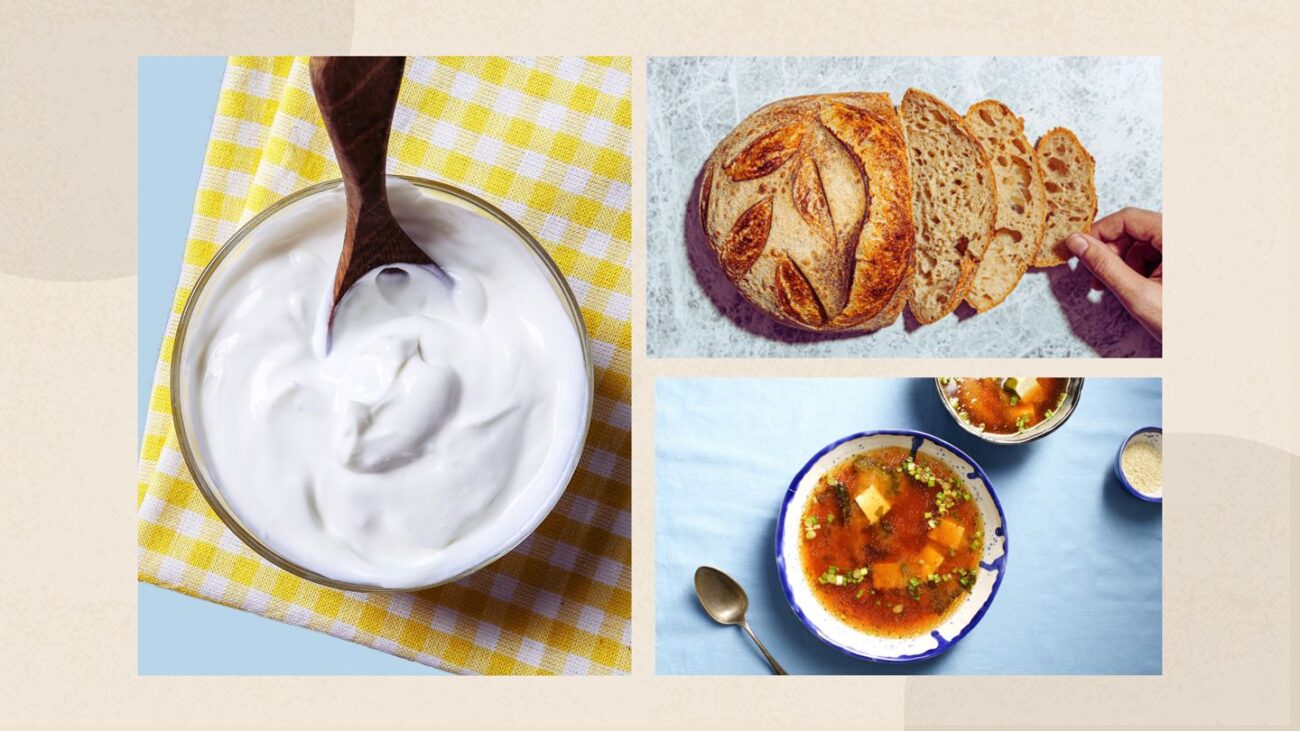 sourdough bread with skyr