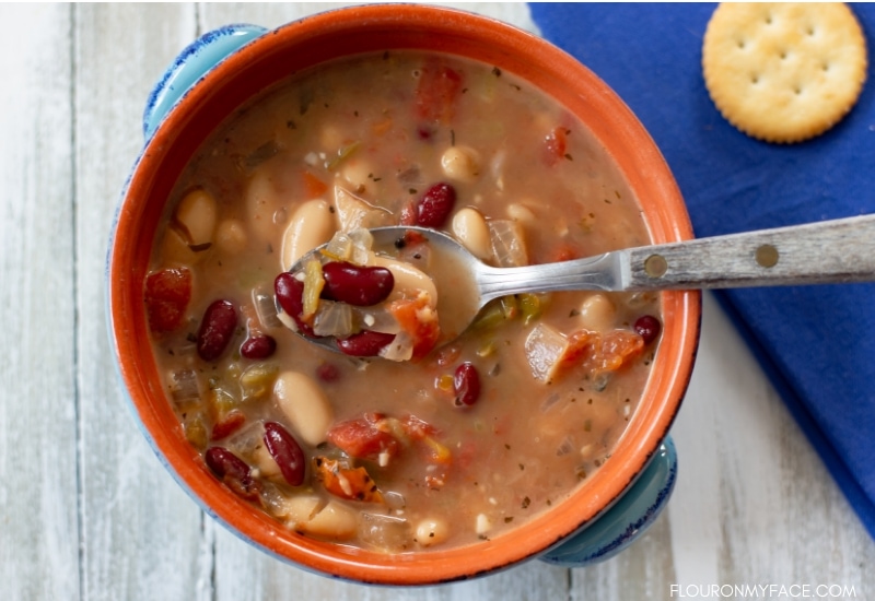 spicy bean soup