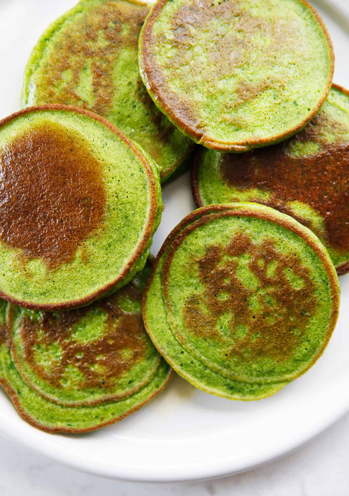 spinach gluten free savoury pancakes