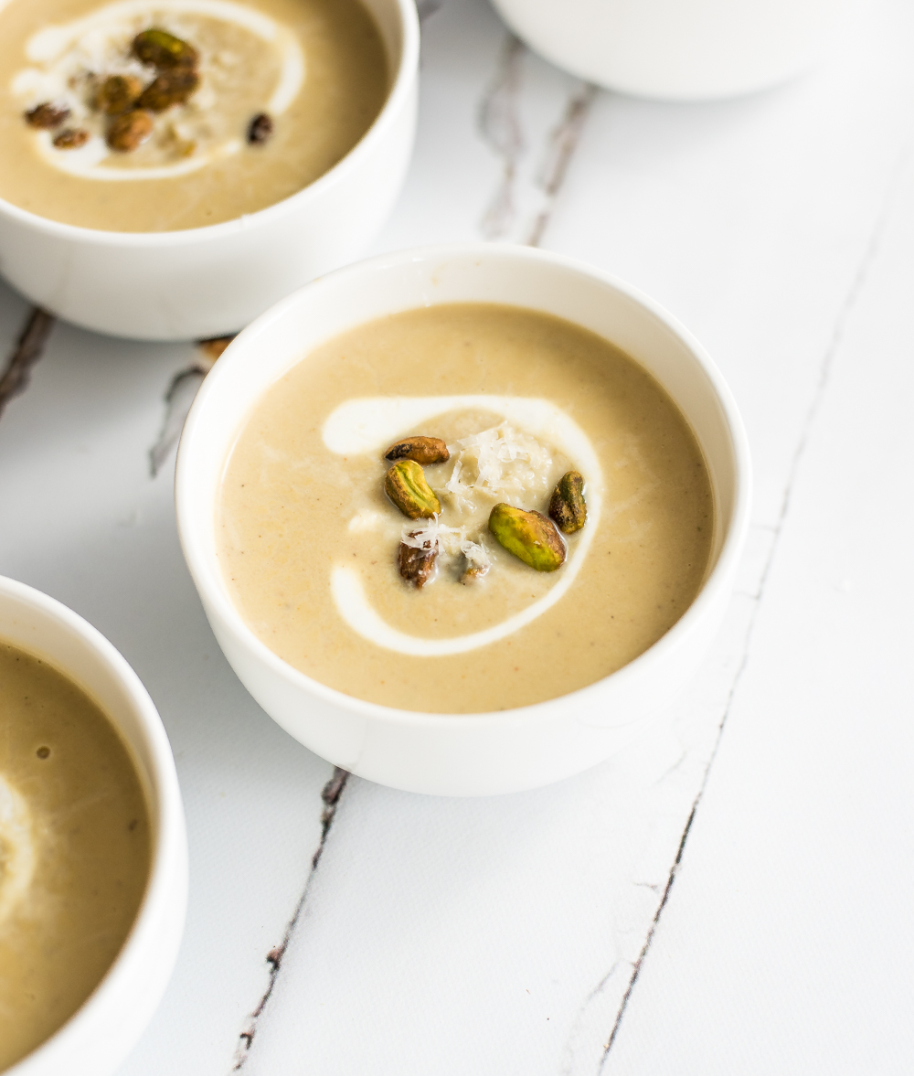 spring soup with cauliflower 1