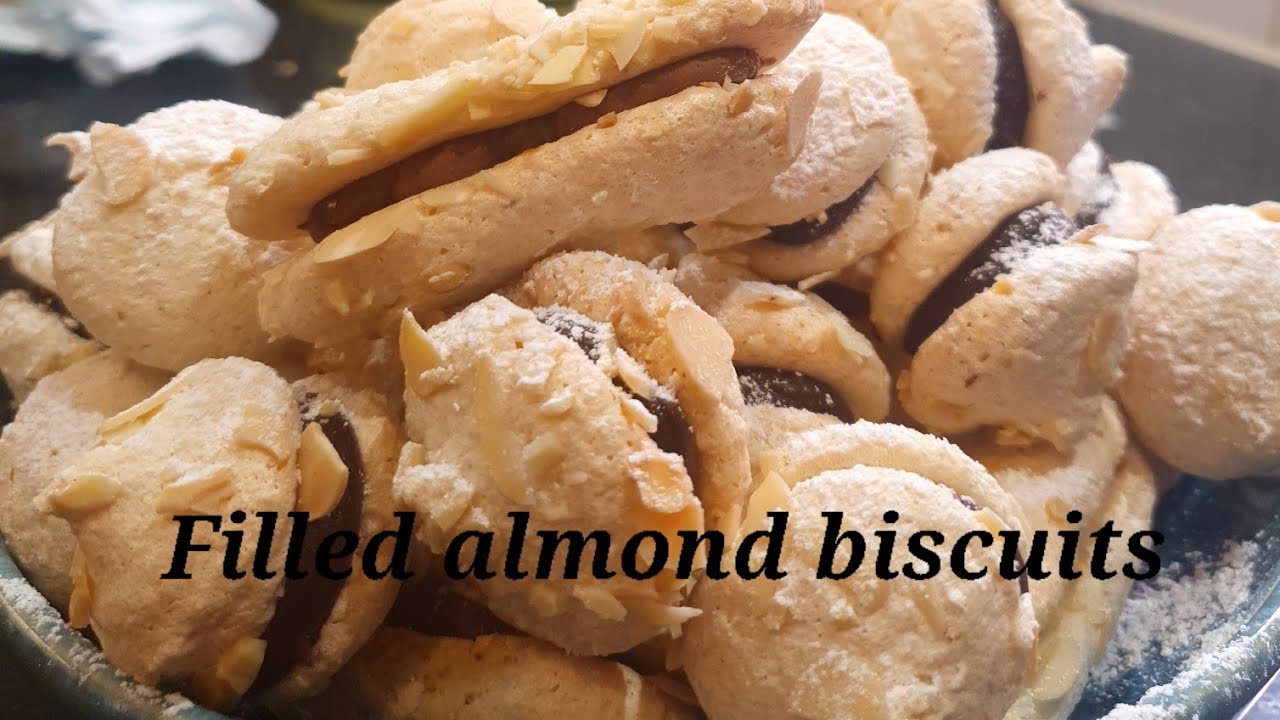 stuffed almond biscuits