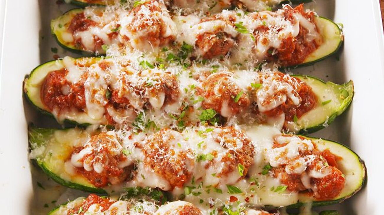 Stuffed Zucchini Meatballs - Quickezrecipes.com