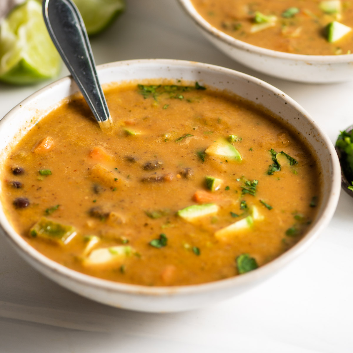 thick bean and vegetable soup