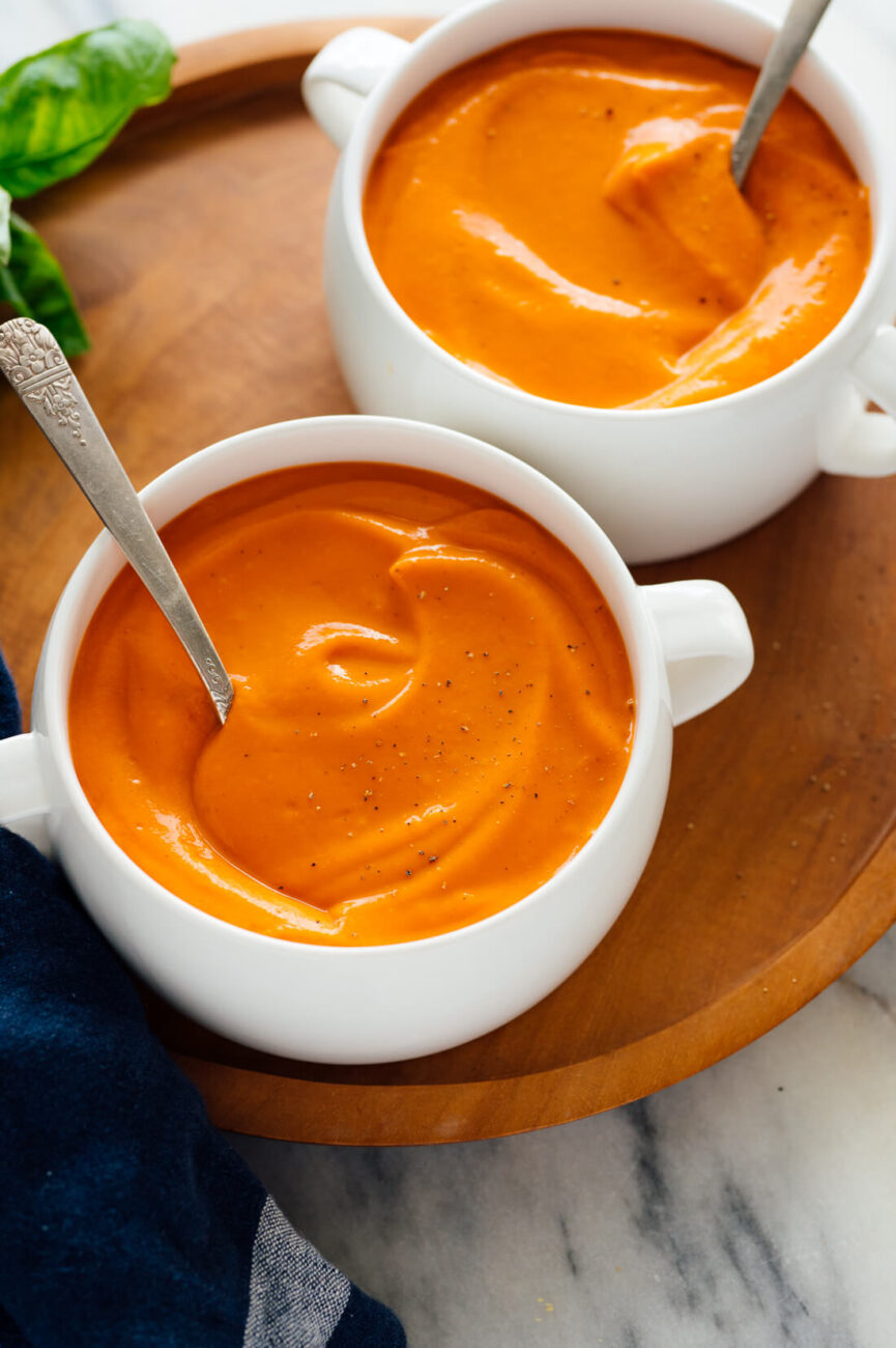 tomato soup from fresh tomatoes