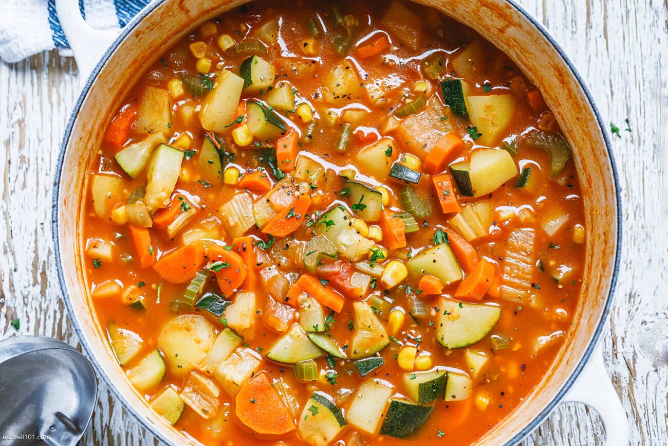 vegetable soup 1