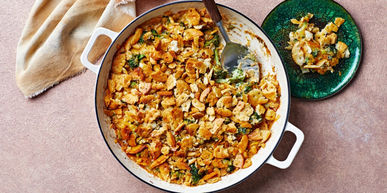 wheat bean risotto with broccoli