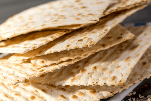 adding egg to unleavened bread recipe make it leavened