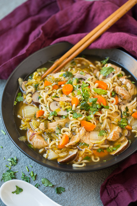 asian chicken noodle soup