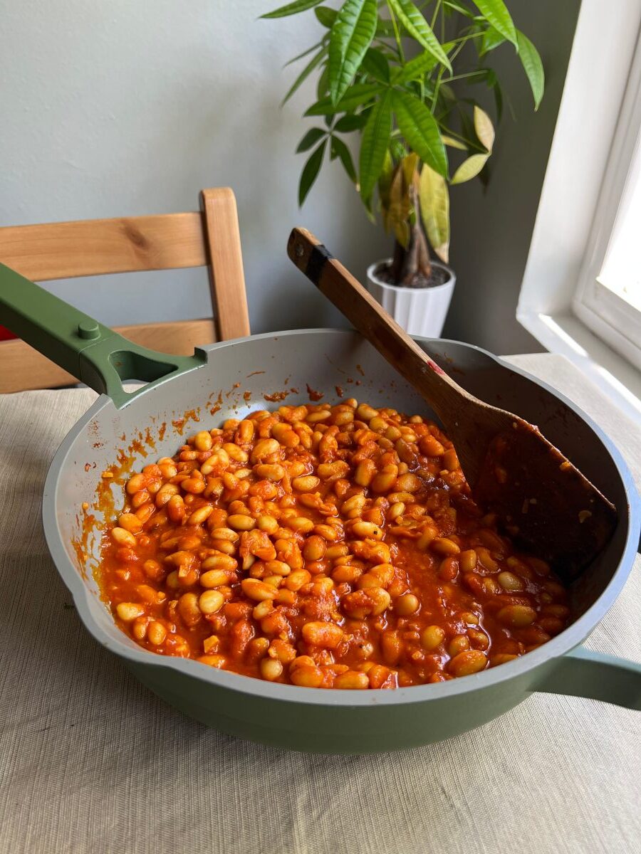 baked white beans rotated