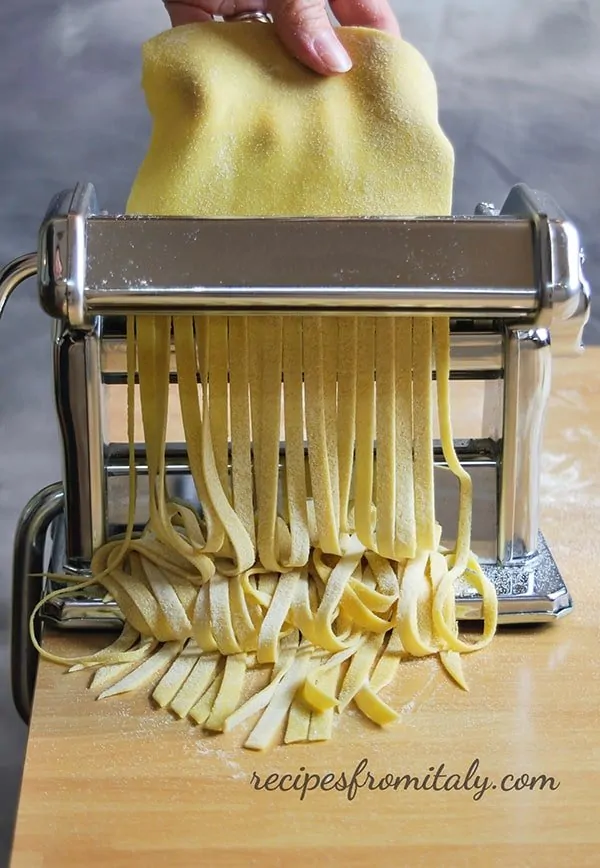 bean pasta recipe to be used with the kitchenaid pasta