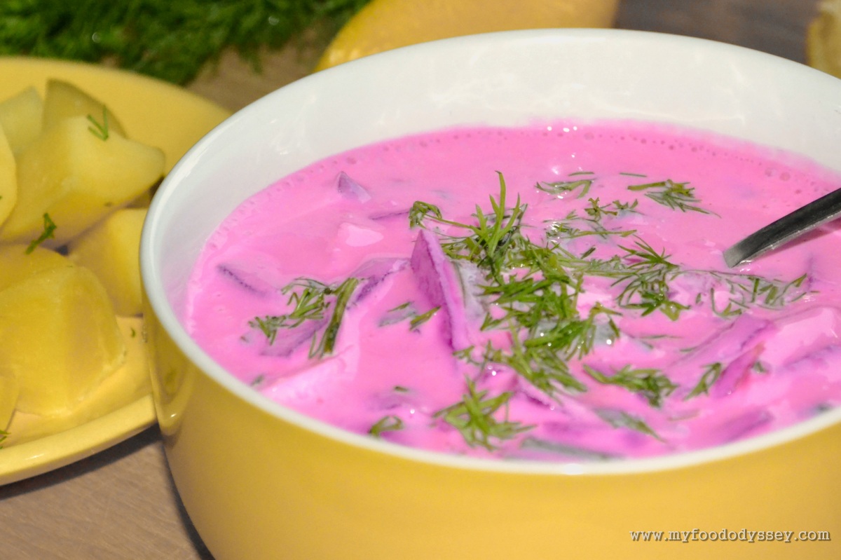 beetroot and tomato soup served both hot and cold