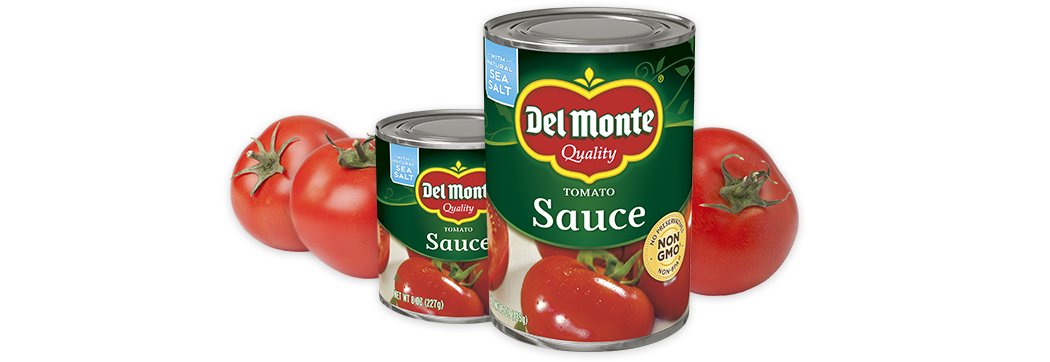 canned stewed tomatoes or sauce to make canned spaghetti sauce