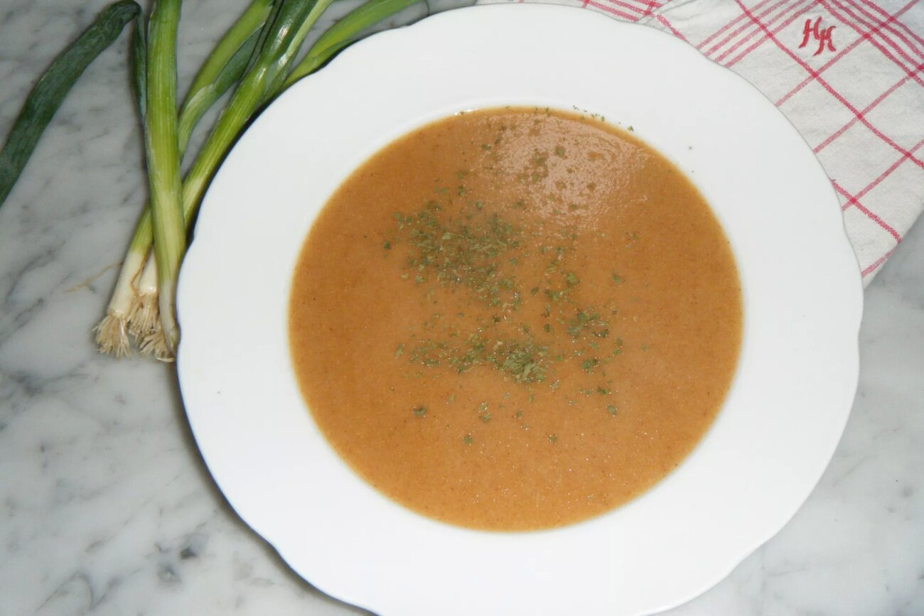 carrot soup with semolina