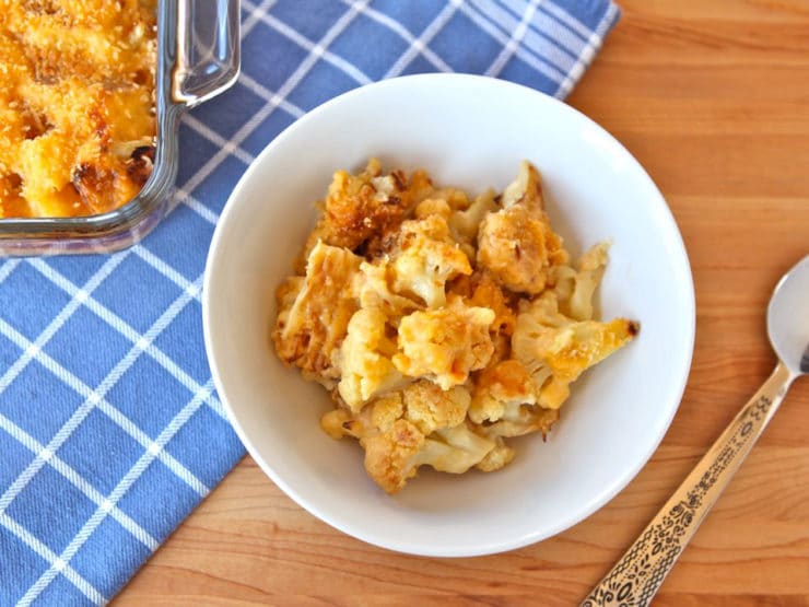 cauliflower baked with ham