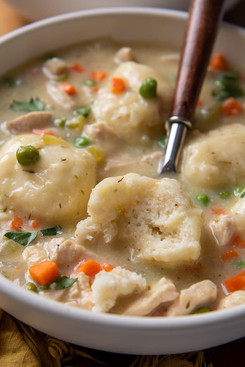 chicken soup dumplings