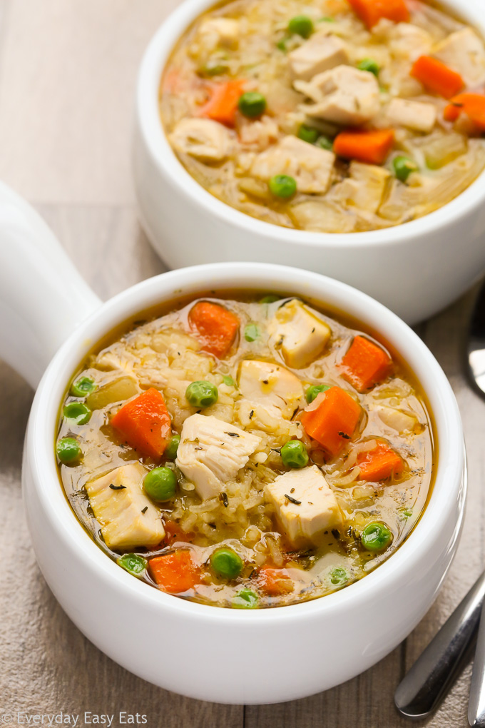 chicken soup with rice