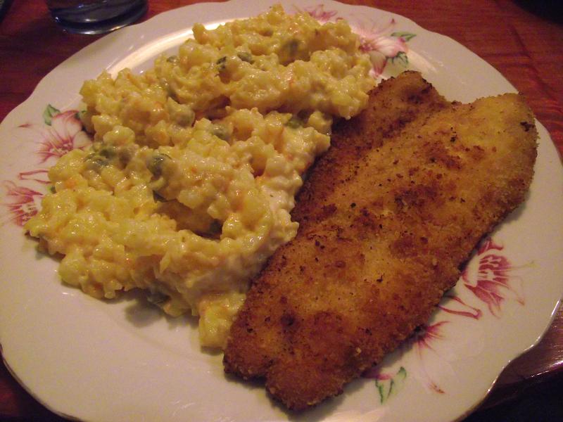 christmas fish salad