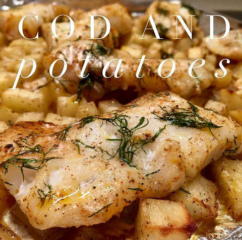 cod with potatoes