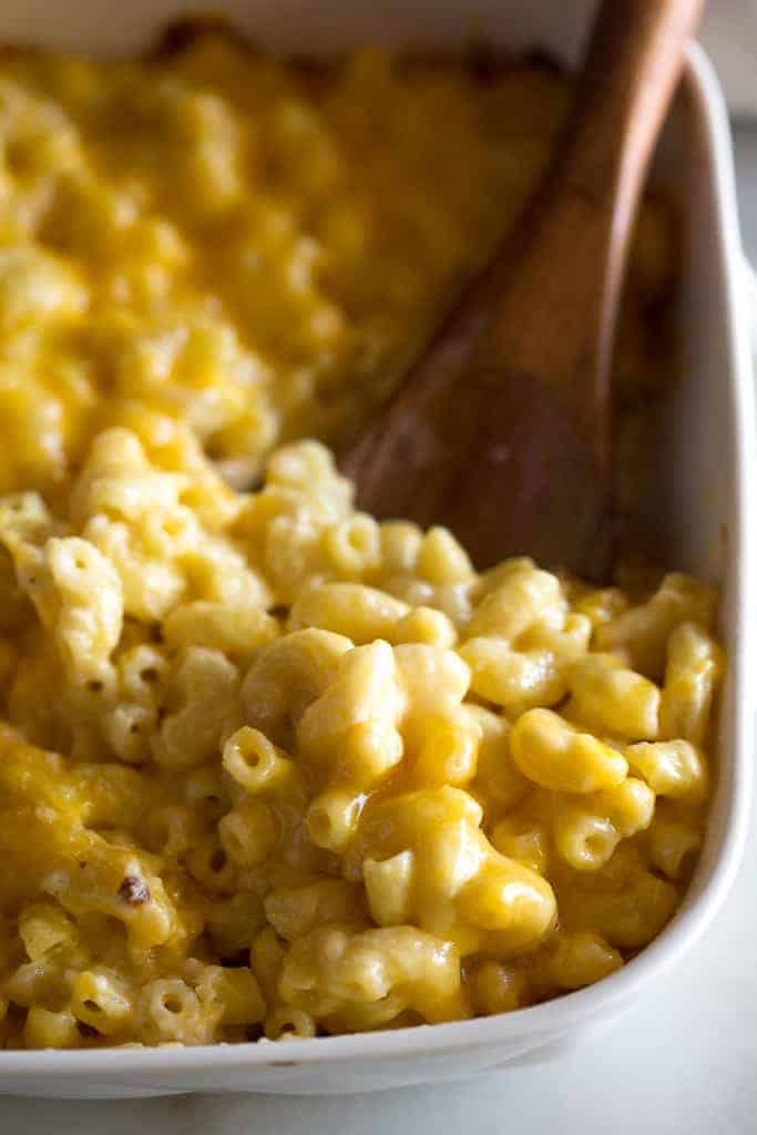 doubled butter in macaroni and cheese recipe