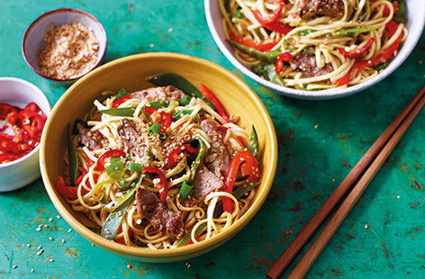 duck caldron with noodles