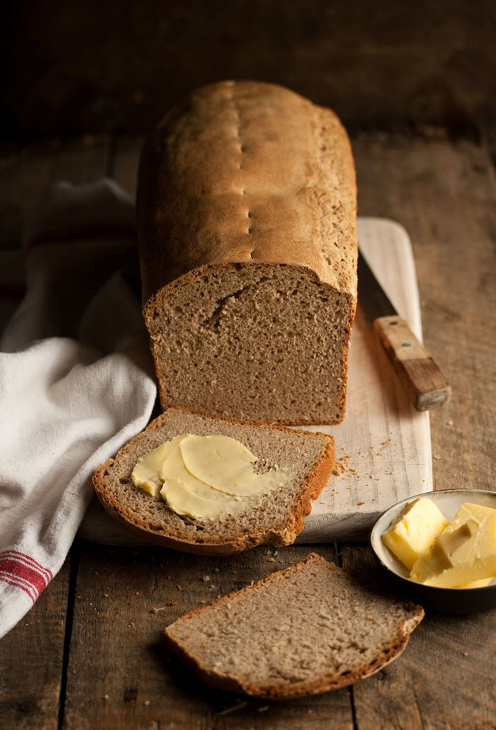 easter stuffing from sourdough rye bread