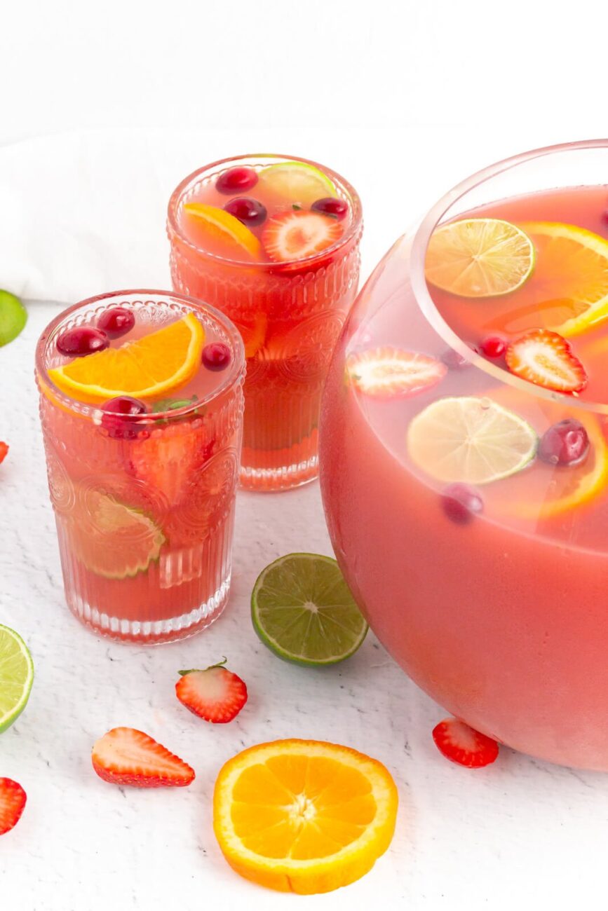 easy sparkling punch recipes non alcoholic