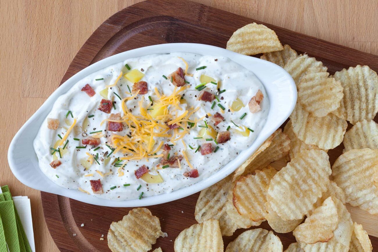 excellent dip for baked potatoes