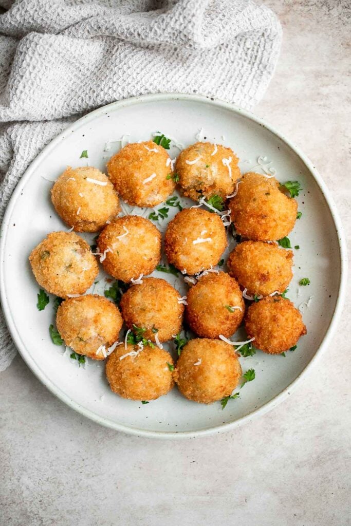 fine homemade potato balls