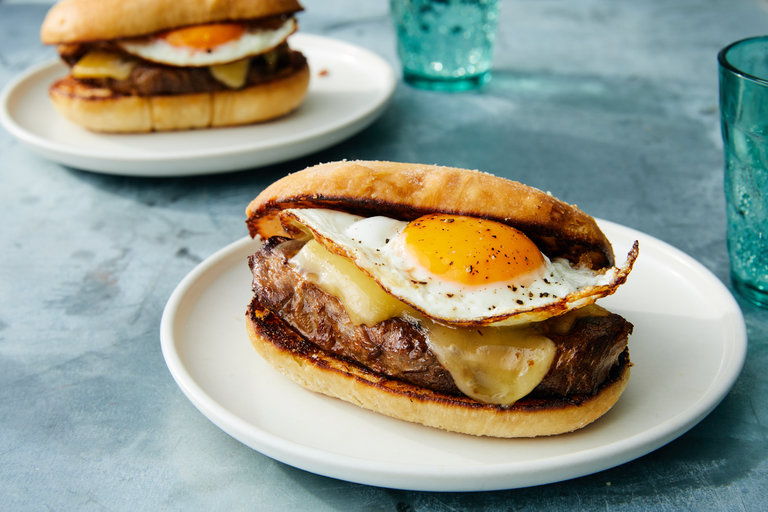 fried christmas sandwiches