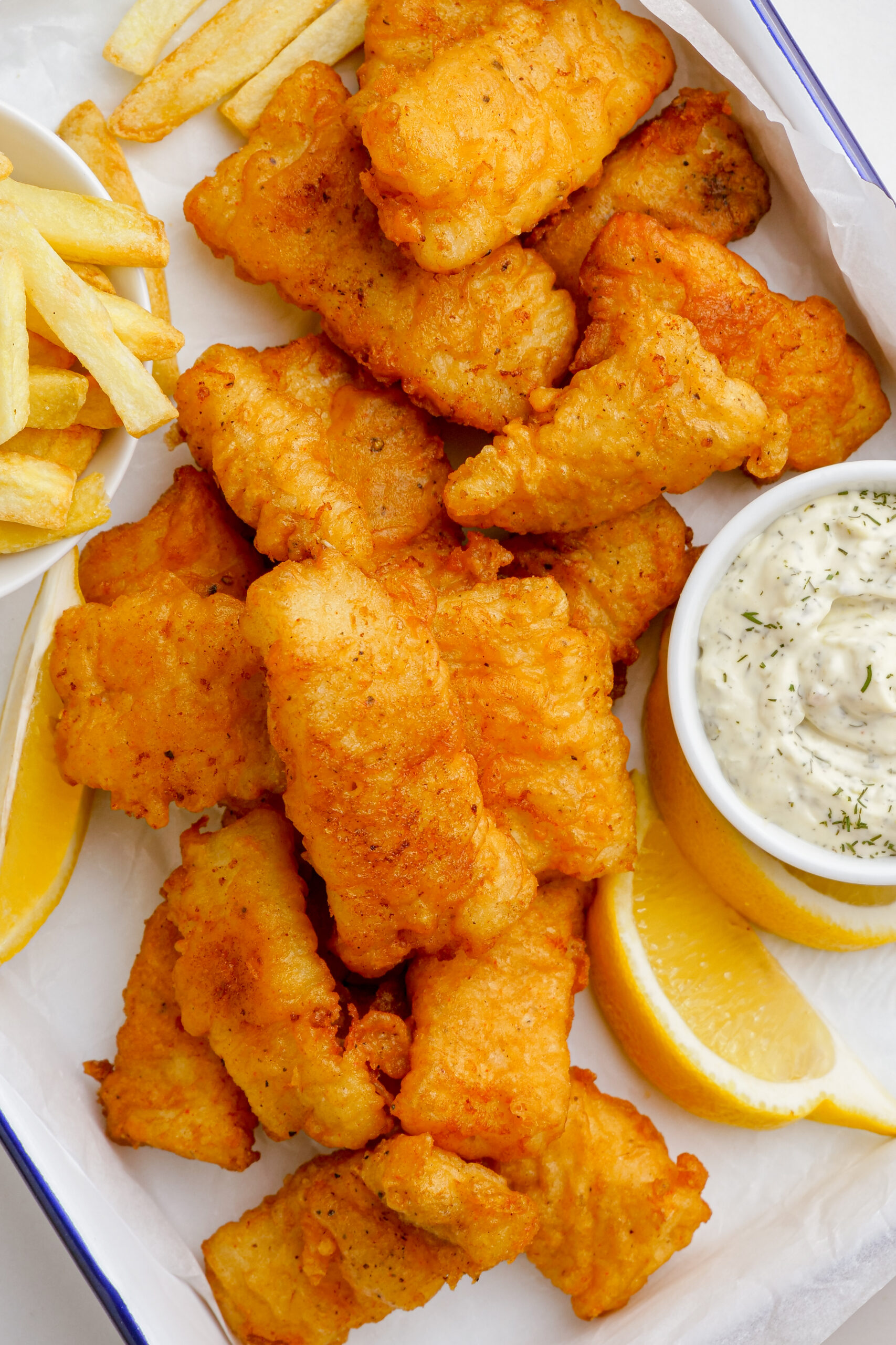 fried fish in batter