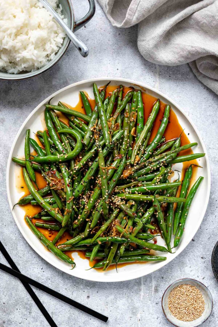 fried green beans